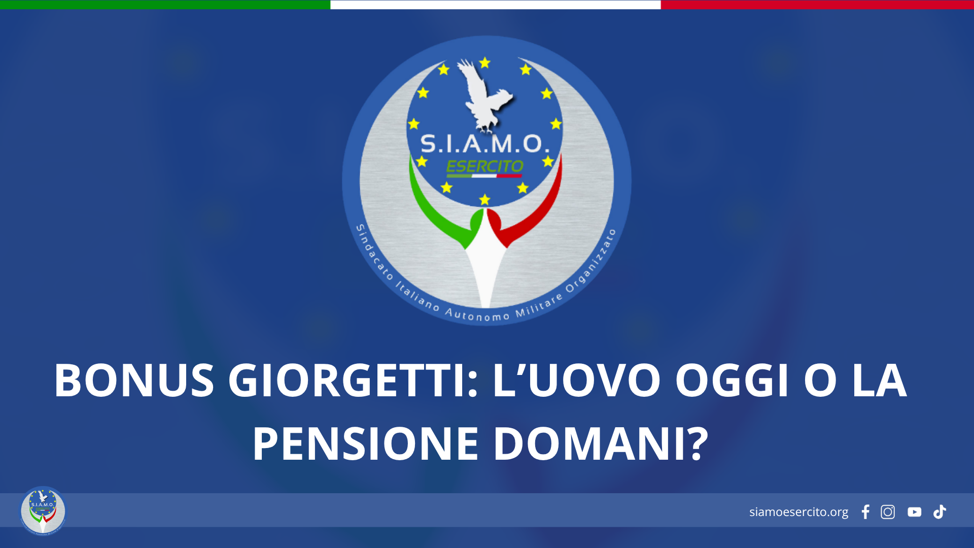 Bonus Giorgetti