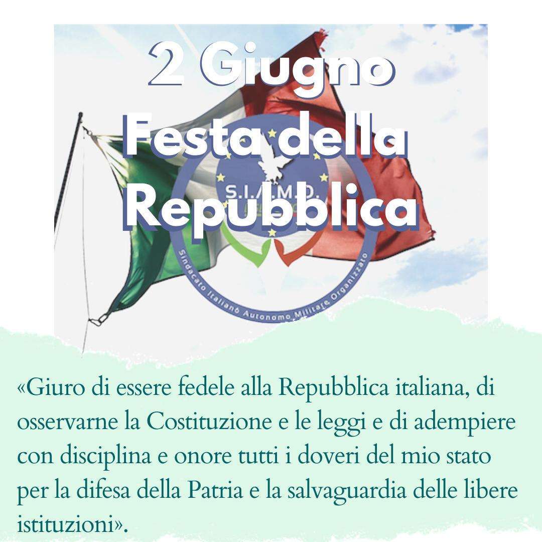 2 Giugno festa della Repubblica Italiana