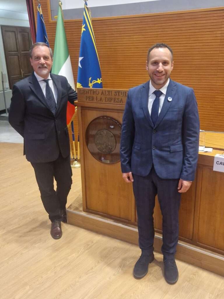 Il Presidente Nazionale Stefano Filippi e il Segretario Generale Daniele Lepore